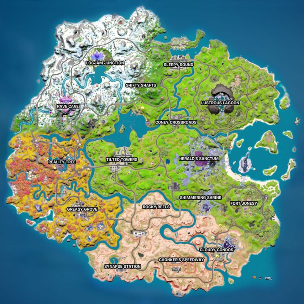 The right island fit to you: which island are you fortnite